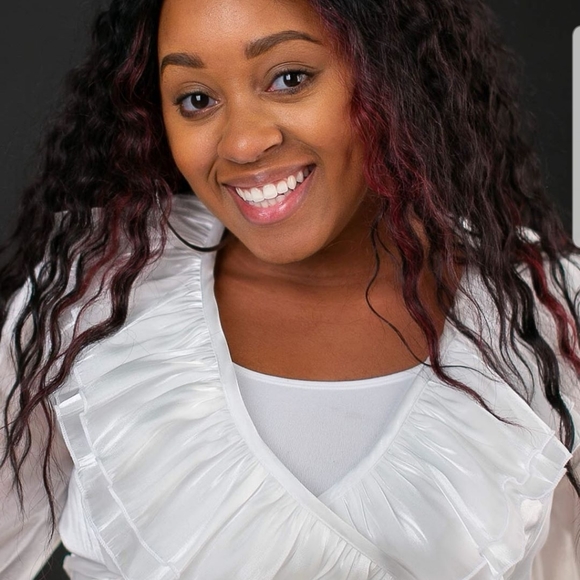 Sheer Ruffles Top - Picture 2 of 3